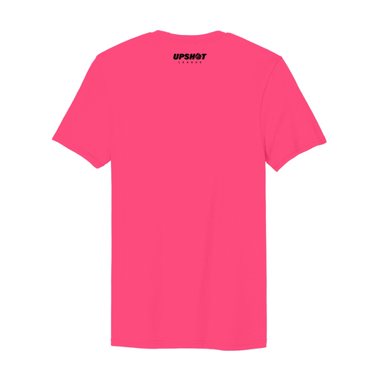 Savannah Steel District Neon Pink Logo Tee